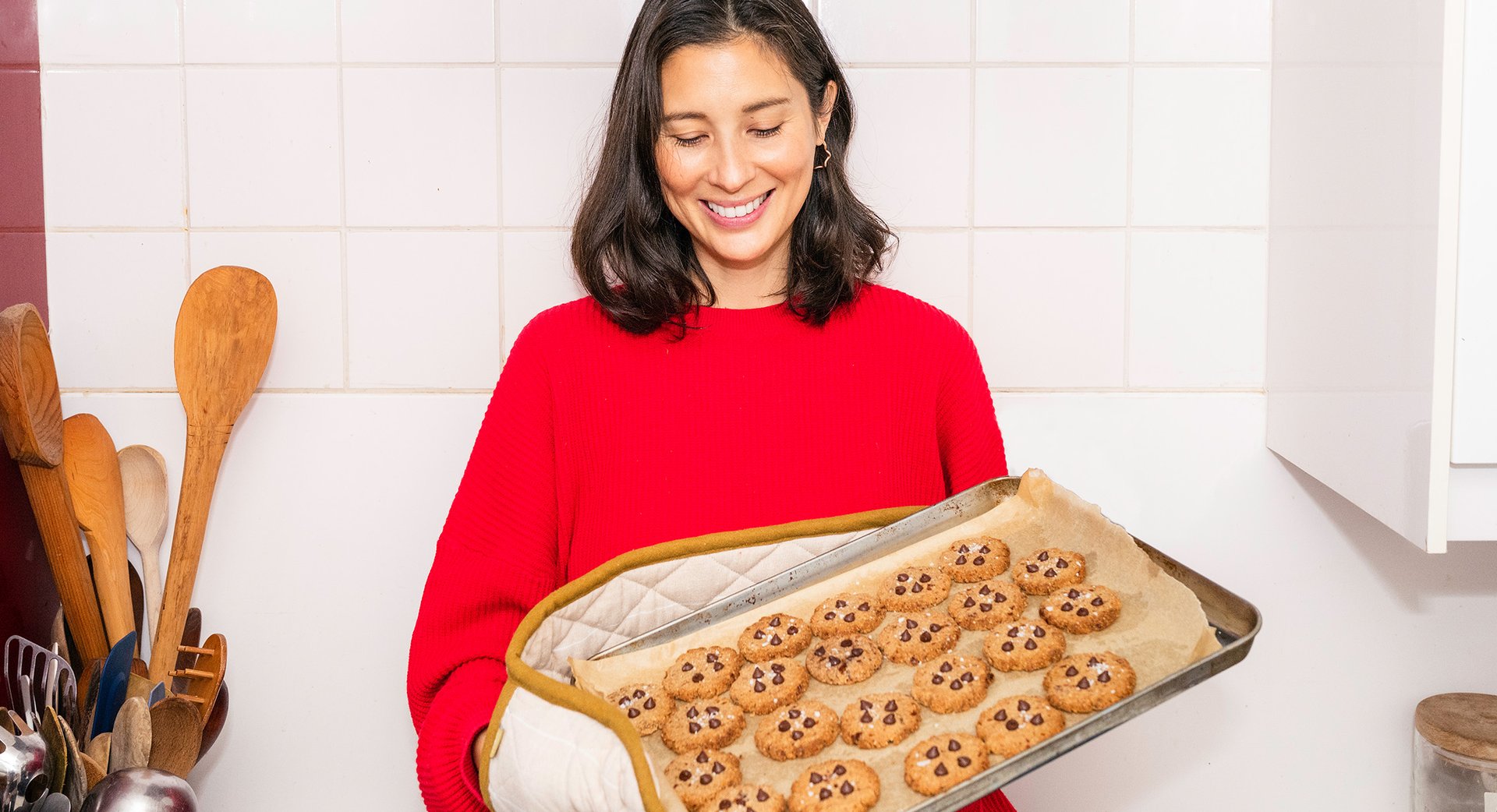 Salted Date Cookies image